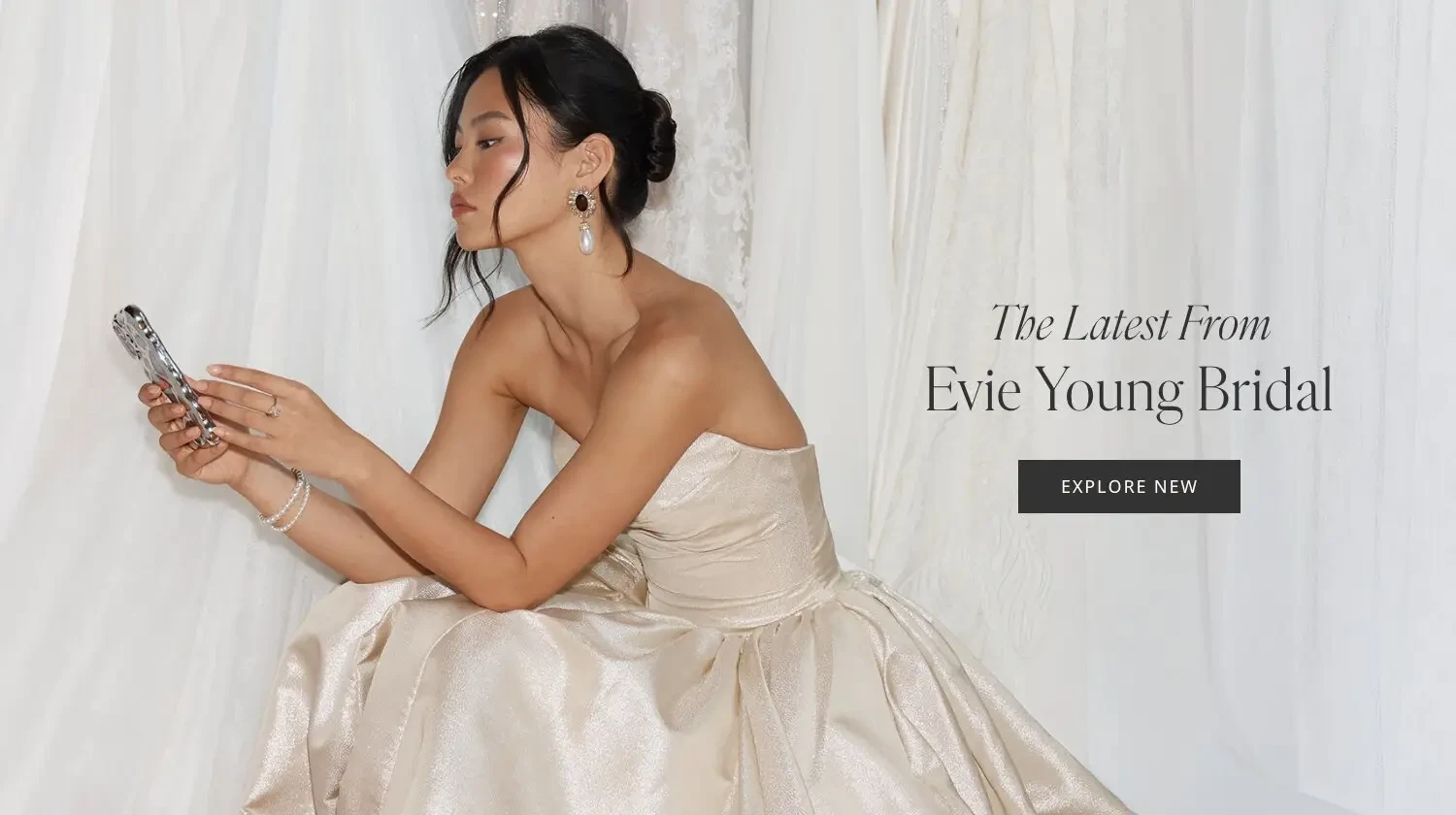 Evie Young Launch Mobile Banner